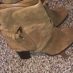Suede Tory Burch booties